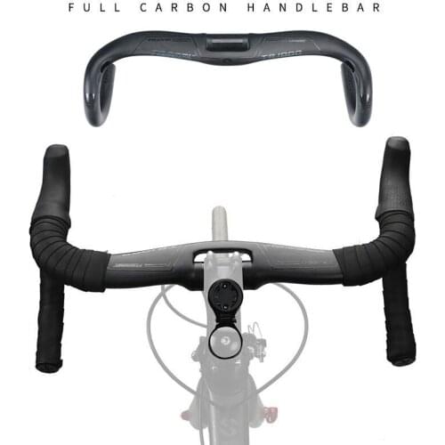 TOSEEK T800 full carbon fiber bicycle handlebar road bike handlebar bent bar drop bar 31.8*400/420/440mm carbon handlebar