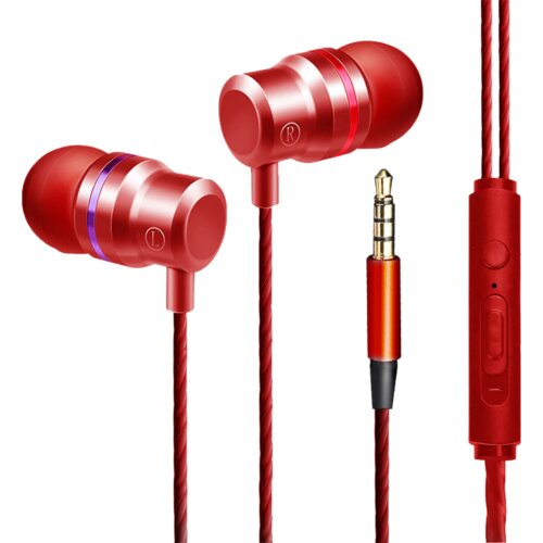 In-Ear Headphone Sport Bass Noise Isolating Built-in Mic & Volume Control