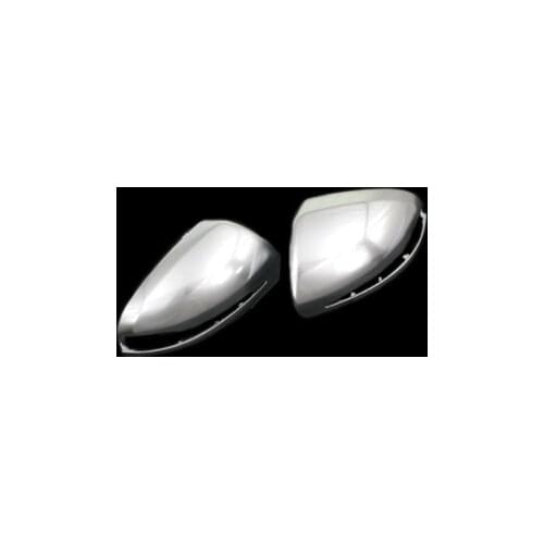 StylinSilver Matt Chrome Side Mirror Cap Replacement L&R 2PCS New for Mercedes Benz W205 C Class for Mercedes Benz W222 S Class