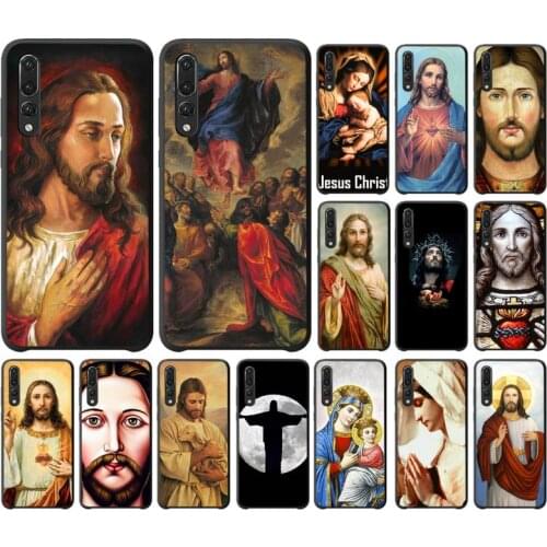YNDFCNB Jesus Christ God bless you Phone Case For Huawei P9 P10 P20 P30 P40 Lite P20Pro P30Pro P40Pro Psmart
