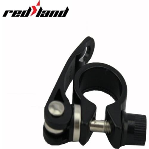 REDLAND 25mm Bicycle Seat Post Clamp Aluminum Alloy Quick Release Ultralight Bike Clamping Clip Useful Bike Parts