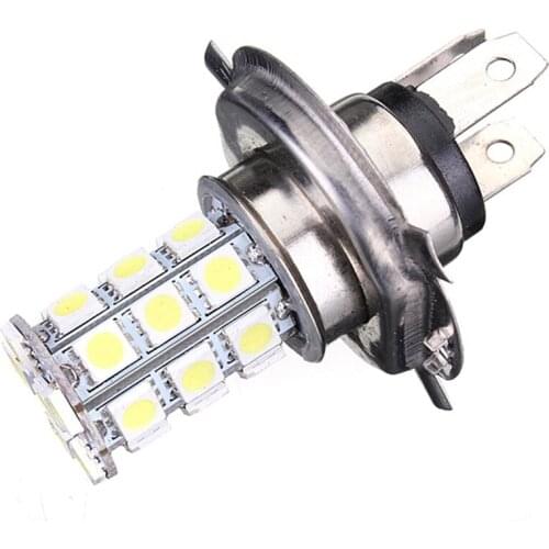 1pcs DC12V Headlight White 9003 5050 27-SMD LED Bulbs Fog Daytime Running Light High/Low Head Headlight Drop Shipping