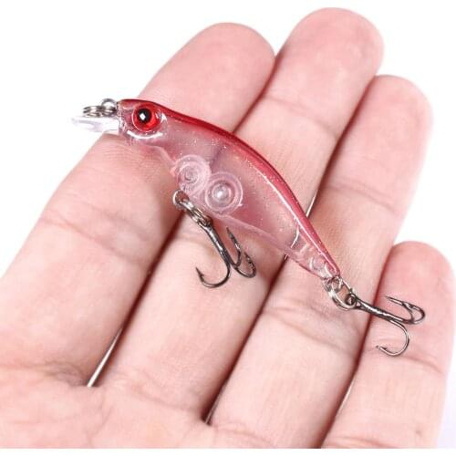 1PCS Minnow Fishing Lure50mm Artificial Bait Wobbler Hard Bait Crankbait Peche Bass Plastic Baits Pike Carp Lures Fishing tackle
