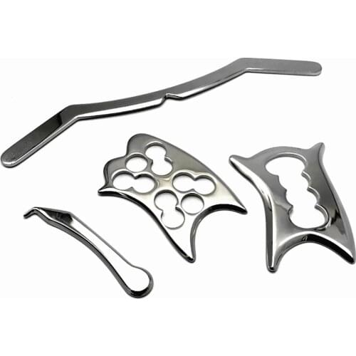 316 Stainless Steel Fascia Knife Muscle Fascia Release Knife IASTM Relaxation Tool Manual Gua Sha Scraper Y