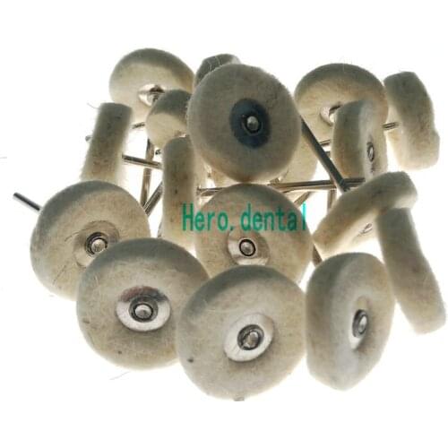 50pcs dental lab Polishing Buffing wheel cotton Wheel Dremel for Rotary Tools