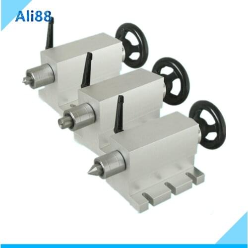 Free shipping ! Pneumatic tailstock CNC tailstock 4 axis, a axis rotary axis lathe engraving machine chuck