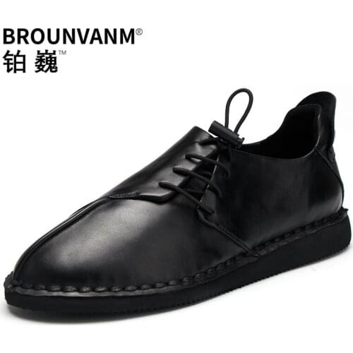 Brounvanm Mens Breathable Sneakers
