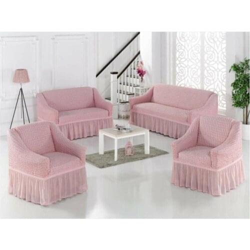 Sofa Case Team 6 Color 3 + 2 + 1 + 1 Size Wheel Seat Cover Set