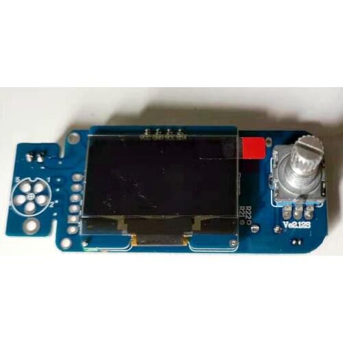 White Light T12 Electric Soldering Iron Intelligent Soldering Station Control Board 6 Seconds to Tin, 1.3 Inch OLED Display