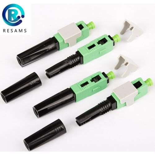 FTTH CIXI H08 Cold Joint Easy To Use Fiber Covered Wire SC APC Quick Connector Optic Fast Free Shipping Optical 50mm Length