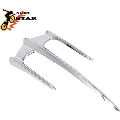 Chrome Motorcycle Front Fender Accent Trim Case For Honda VTX1300 1800 GL1800 Goldwing Yamaha XVS650 1100 V-Star XVS1300 XV1900