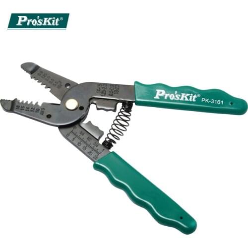Proskit Cable Wire Stripper Cutter Crimper 7-in-1 Multifunctional Crimping Stripping Plier Tools Electric