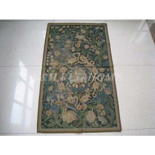 Free shipping 3'X5' needlepoint rugs,100% handmade New Zealand wool rugs/carpets