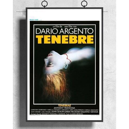 L325 TENEBRE movie 1982 Dario Argento Silk Fabric Poster Art Decor Indoor Painting Gift