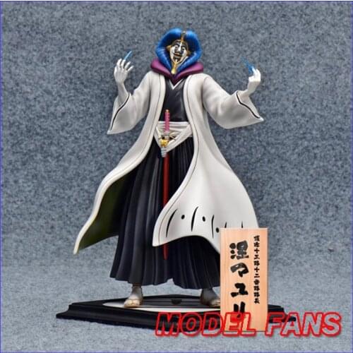 MODEL FANS IN-STOCK FOC 24cm BLEACH Kurotsuchi Mayuri GK resin made figure for Collection