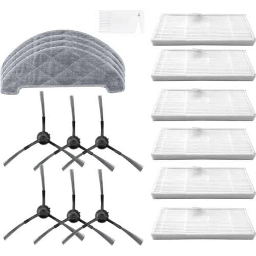 For Proscenic M7 Pro M7 MAX Robot Vacuum Cleaner Side Brush HEPA Filter Mop Cloth Replacement Accessories Parts Kits