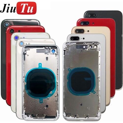 OEM Battery Cover For IPhone 8 8Plus X XR XS Max 11 11Pro Middle Chassis Frame SIM Tray Side Key Parts Housing Case Assembly