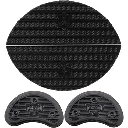 Rubber HEEL Savers TOE PLATES TAPS 3#, TIPS Grip Pads DIY Shoe Repair Supply Anti Slip Rubber for DIY Shoe Repairs