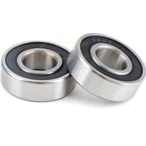 2x Rubber Sealed Ball Bearing 6202 RS For ATV Quad Pit Dirt Trail Motor Bike Motorcycle Motocross SDG Wheel 15mm Axle