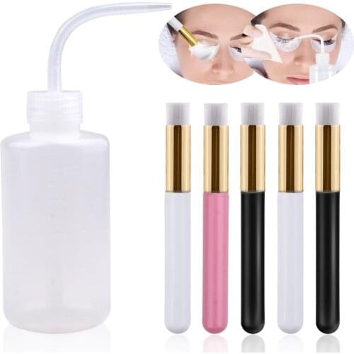 Eyelash Cleaning Brush Lash Extension Clean Washing Bottle Eyebrow Remover Applicator Brushes Grafting Eyelashes Makeup Tools