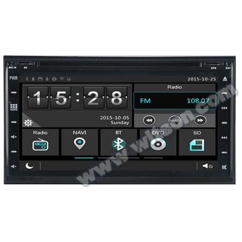 6.95" Capacitive Touch Screen Special Car DVD for Nissan Qashqai & Nissan Tiida & Nissan Paladin with Front DVR Camera Support
