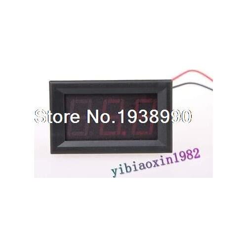 1pcs 9V 12V 24V 36V 48V 100V Doesn't Require Power Red Mini LED Panel Volt Mete