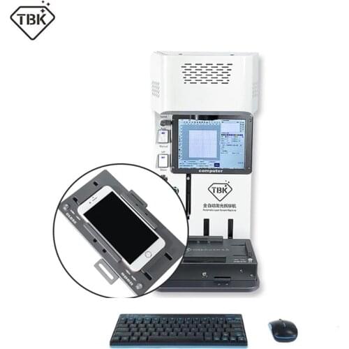 TBK Newest Laser Marking Machine Fully Automatic Autofocus For IPHONE12 Back Cover Separator Dismantling LCD Screen LOGO Carve