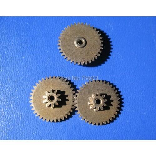 10 tooth /36 tooth, double gear, metal gear, 0.6 module /0.5 module, inner hole 2/Meat Grinder Parts etc