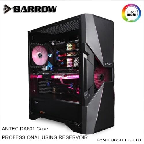 Barrow Seaworthy Board For ANTEC DA601 Computer Case,2.0 RGB Light Pc Cooler Water Tank, DA601-SDB water cooler