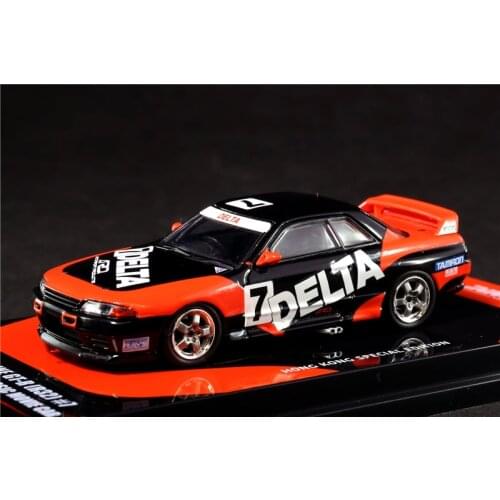 INNO64 1:64 Nissan Skyline GT-R R32 #7 Delta INNO Diecast Model Car