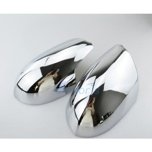 Side Wing Door Mirror Cover Rear View Overlay Chrome Car Styling 2010 2011 2012 2013 2014 2015 For Kia Sportage Accessories