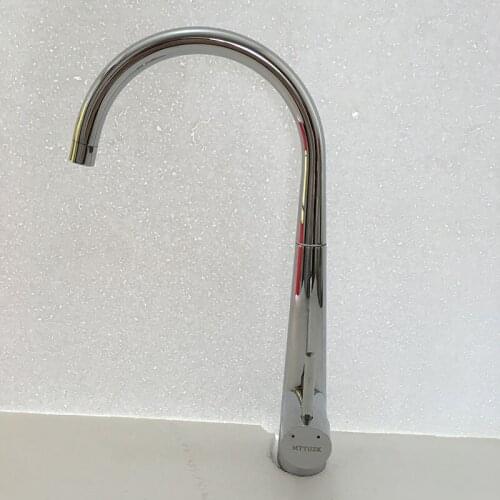 Kitchen Vidric Faucet New Design basin Hot and Cold Mixer Taps basin Faucet Vessel Mixer 360 Degree Rotation Brass Faucet