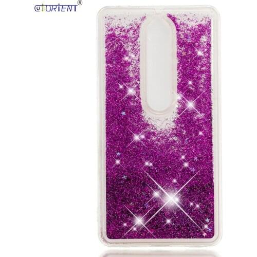 For Nokia 6.1 Cute Bling Dynamic Liquid Quicksand Case TA-1068 TA-1043 TA-1050 TA-1016 TA-1045 1054 Soft Silicone Bumper Cover