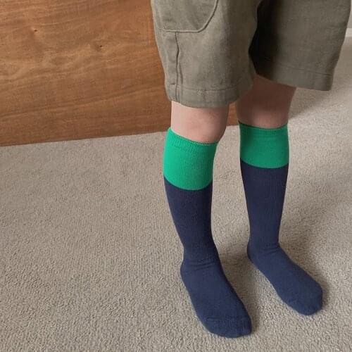 New Soft Boys Girls Cotton Socks Knee High Breathable Newborn Infant Floor Sock Children Long Socks For Kids Boys Sports Sock