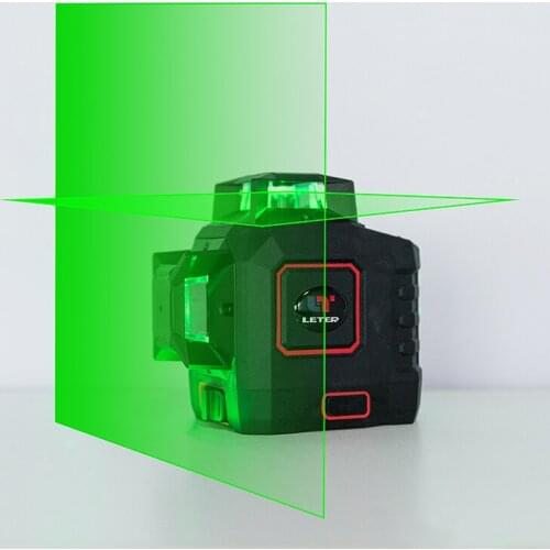 New Leter 2d Self Leveling Green Laser Level 360 Degree 8 Lines