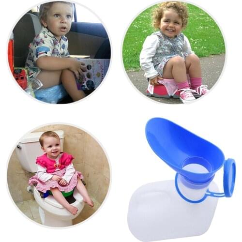 Portable Urinal 1000ml Universal Reusable Pee Bottle Outdoor Camping Travel Urine Bottle with Lid For Women Men Travel Kit