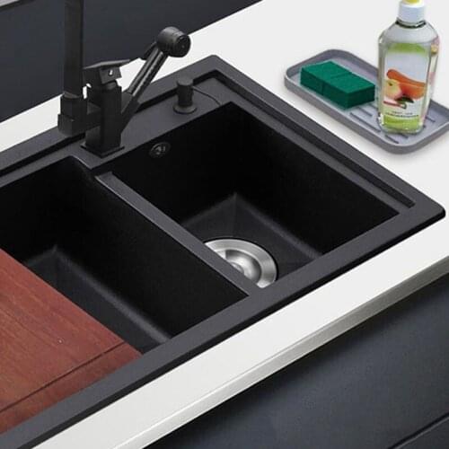 Silicone Drain Tray for Dishes Water Cup Fruit Vegetable Kitchen Sink Organizer Drop Shipping