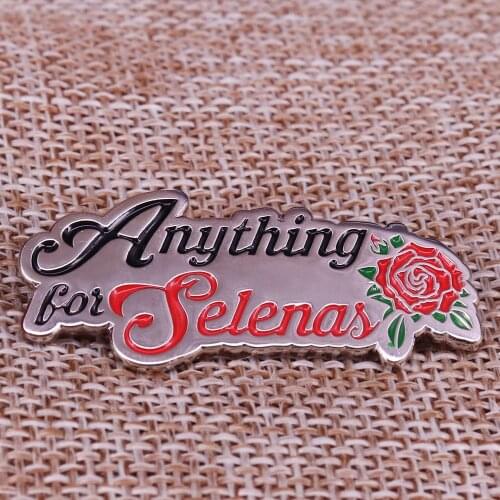 Anything for selenas Pin Badge selena quintanilla for Women Gift