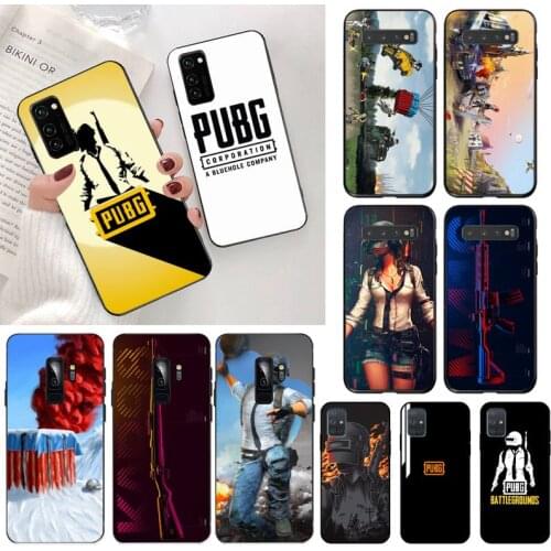 YJZFDYRM Hot PUBG Game Phone Case Cover for Samsung S20 plus Ultra S6 S7 edge S8 S9 plus S10 5G lite 2020