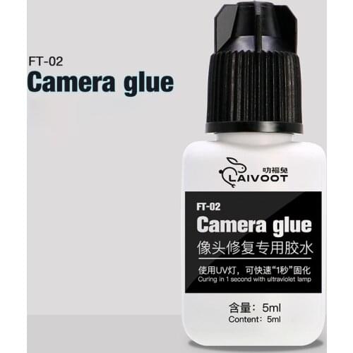 1Pcs 5ML Camera repair glue UV lamp irradiation 1S curing for iphone Front camera replacement filter phone repair tools