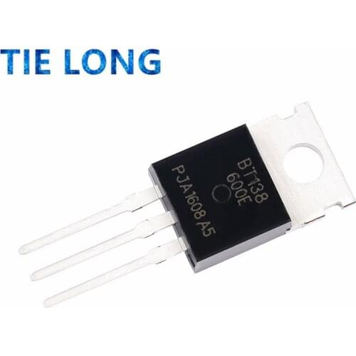10pcs/lot BT138-600E TO220 BT138-600 TO-220 BT138 138-600E In Stock