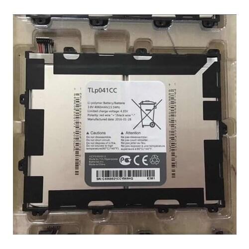 3.8V 4060mAh TLp041C2 / TLp041CC For Alcatel OneTouch POP 8 P320A Battery