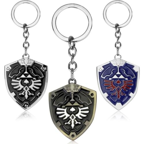 The Legend of Zelda Keychain Key chain Women Men Trinkets Keyholder