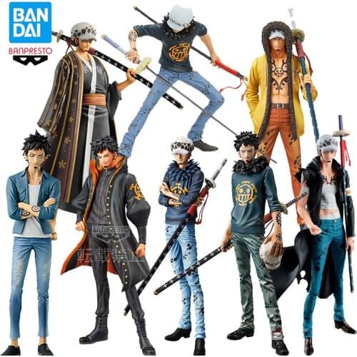 Bandai Genuine ONE PIECE STAMPEDE Trafalgar Law Series Action Figure Ornament Model Toys