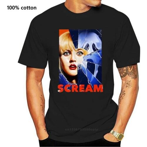 Scream Movie Poster T Shirt White All Sizes S 4Xl