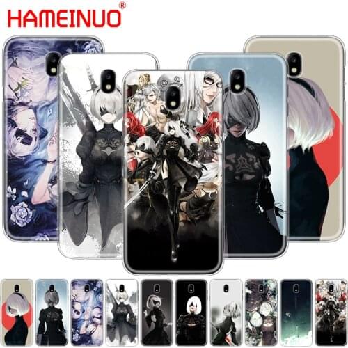 HAMEINUO yorha no.2 type b 2B NieR Automata cover phone case for Samsung Galaxy J3 J5 J7 2017 J527 J727 J327 J330 J530 J730 PRO