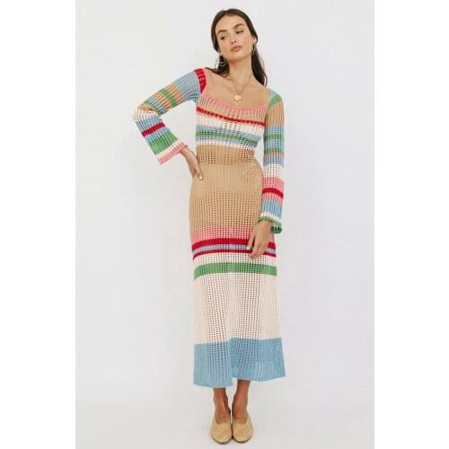 Модные трикотажные платья Combhasaki China At AliExpress