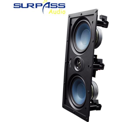 HiFi Stereo Sound 5" Ceiling Speaker Good Loudspeaker Home Audio System Made of Friendly ABS Material for Shopping Plaza Player