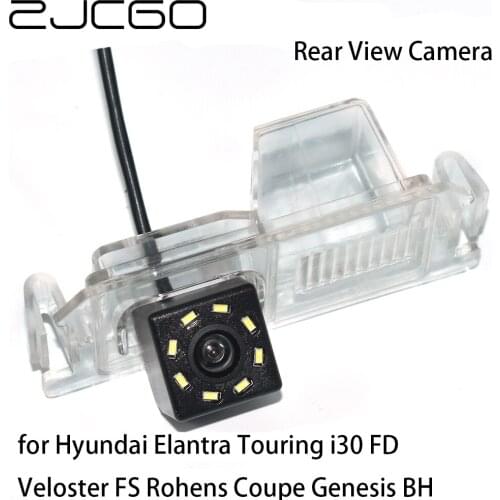 ZJCGO CCD HD Car Rear View Reverse Back Up Parking Camera for Hyundai Elantra Touring i30 FD Veloster FS Rohens Coupe Genesis BH