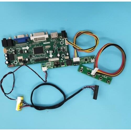 Kit for B133EW04 V.0/V.1/V.3/V.4 30pin 1280X800 Screen Audio Panel M.NT68676 LCD HDMI+DVI+VGA Controller Board LED LVDS 13.3"